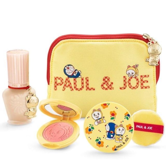 paul  joe與哆啦a夢聯名彩妝來放火，光是外包裝就可愛得讓人想收藏！