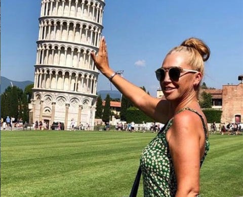 Belén Esteban de vacaciones en Pisa, Italia