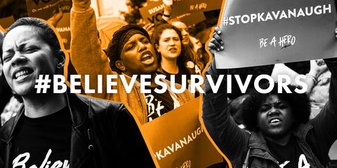 #BelieveSurvivors Walkout to Protest Brett Kavanaugh