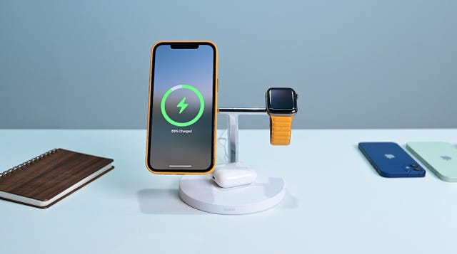 belkin boost charge pro 3in1 wireless charger with magsafe