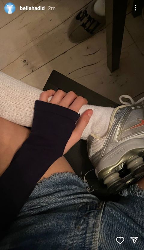 estrés Excluir luto Bella Hadid y las Nike Shox: las zapatillas más todoterreno