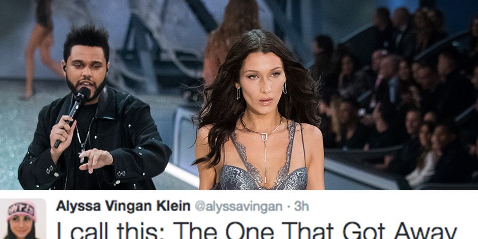 13 Funny Tweets About Bella Hadid And The Weeknd S Runway Moment At The