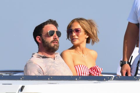 Jennifer Lopez y Ben Affleck casi coinciden con Alex Rodriguez