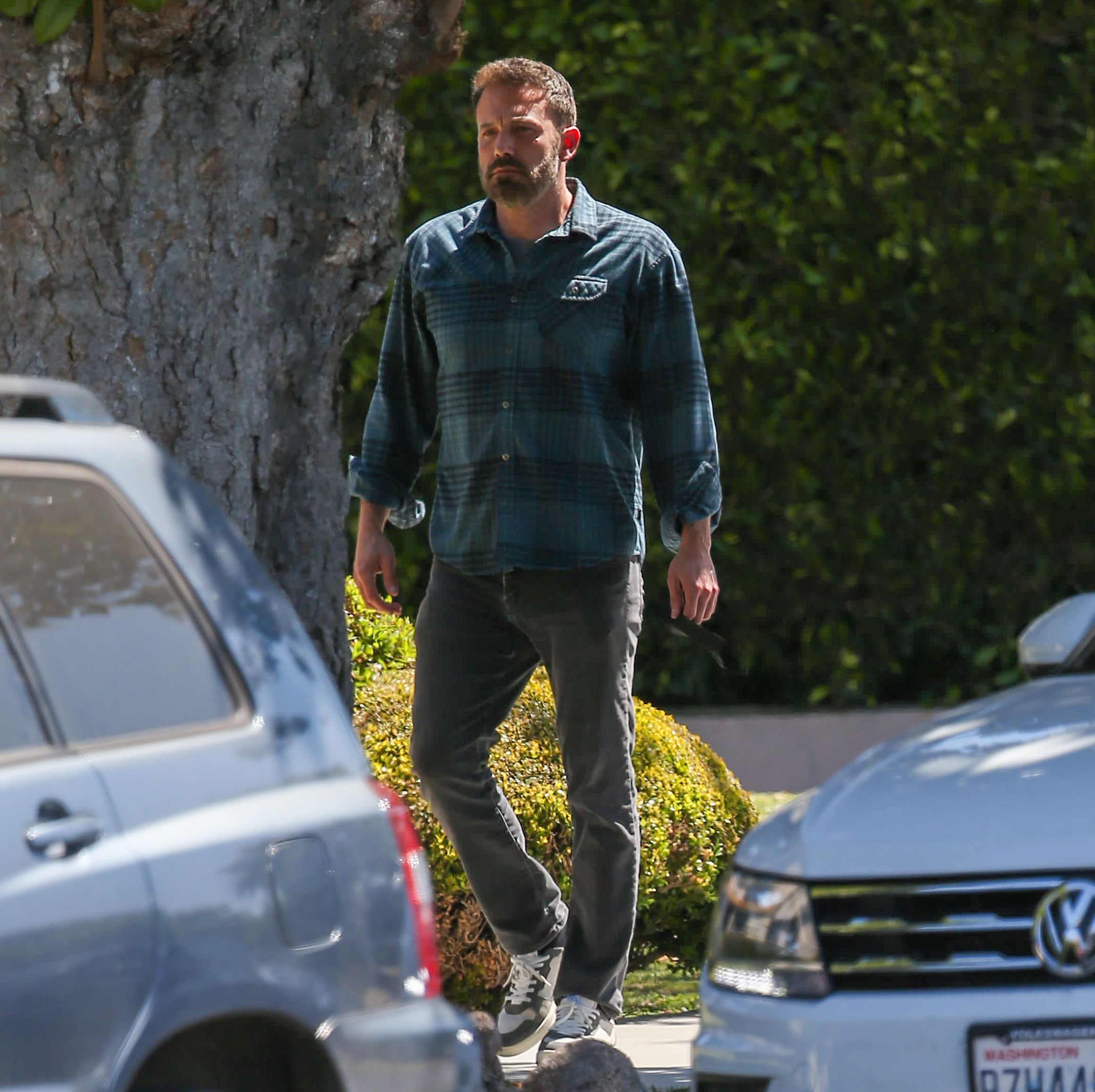 Oops! Ben Affleck's 10-Year-Old Son Backed a Lamborghini Into a BMW