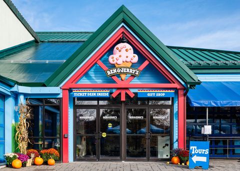 Ben and Jerry's Ice Cream factory and corporate headquarters...