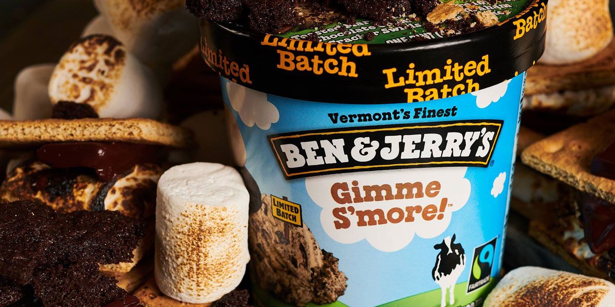 Ben And Jerry S Summer Flavors Ben Jerry S Smores Flavor