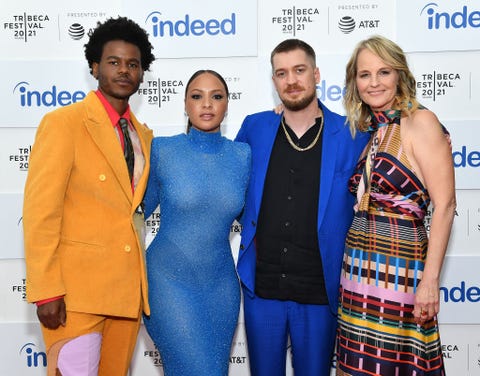STARZ’s Blindspotting at Tribeca Film Festival cephas jones with her blindspotting cast mates