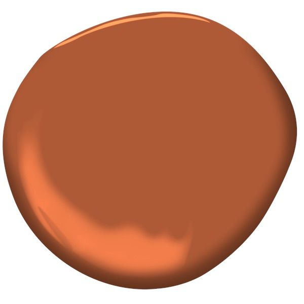 orange paint swatches