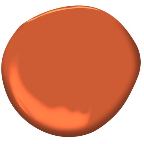 15 Best Orange Paint Colors for Your Home - Orange Room Decor Ideas