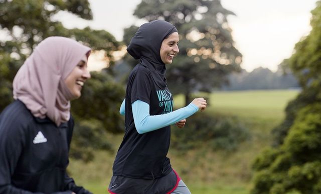 namrah shahid, and muslim women run club