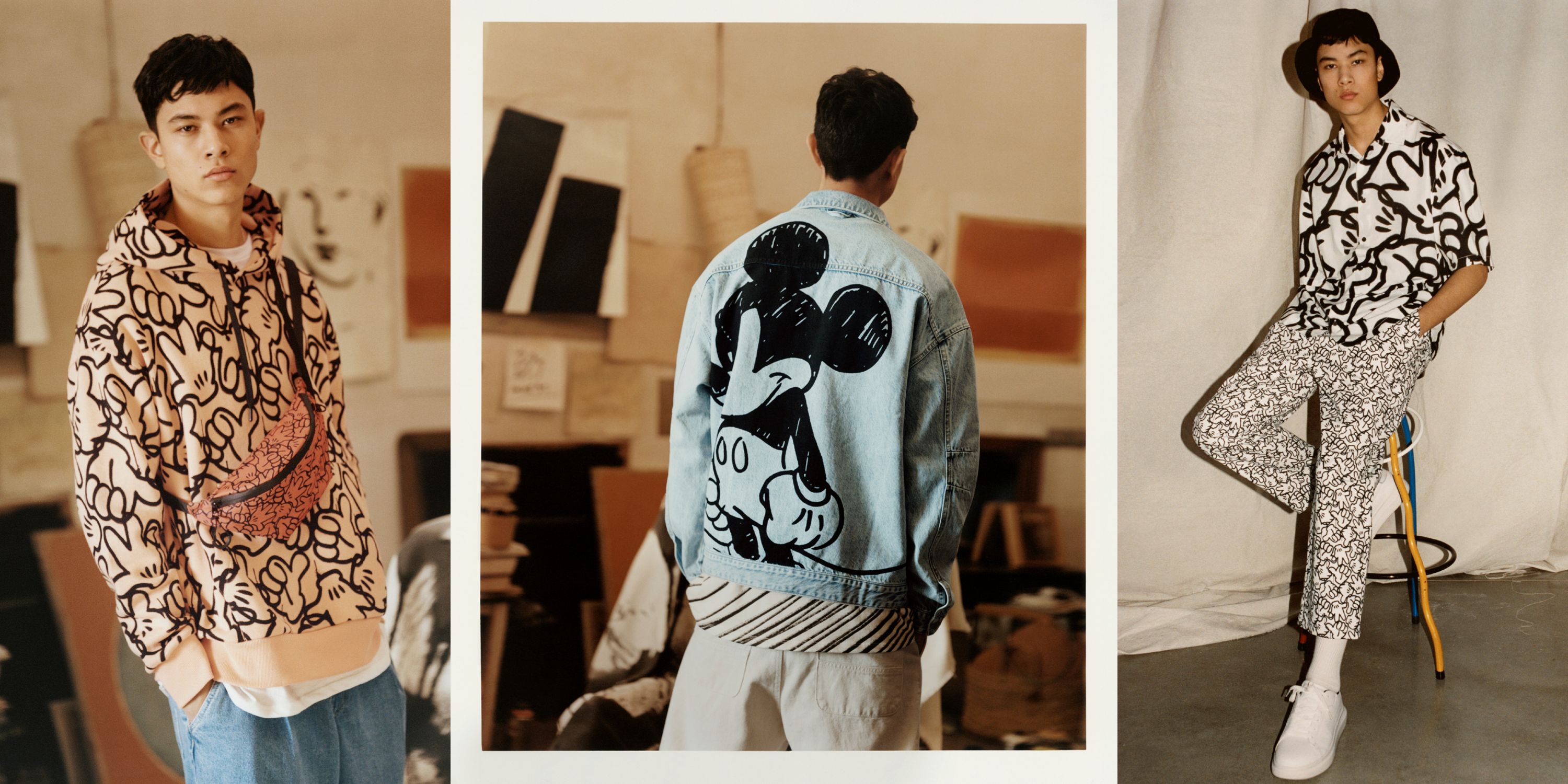 Mickey Mouse x Bershka: la ropa para hombre