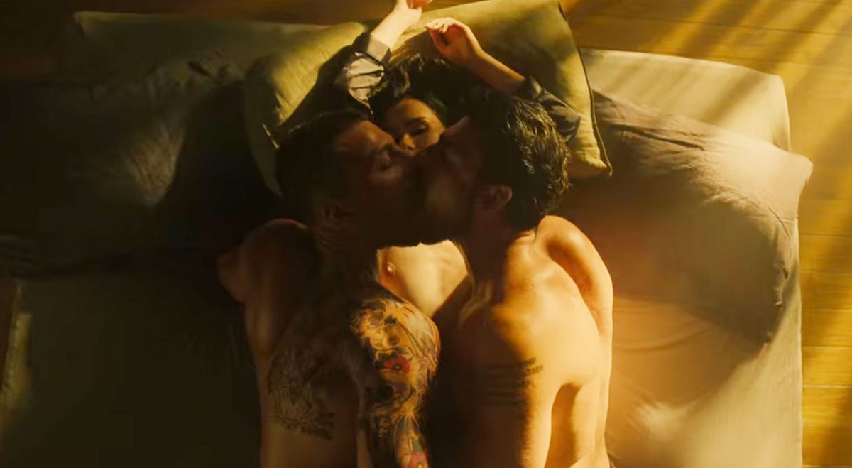 ‘365 DNI 3’: this is how the exciting scene of the kiss between Massimo and Nacho was shot
