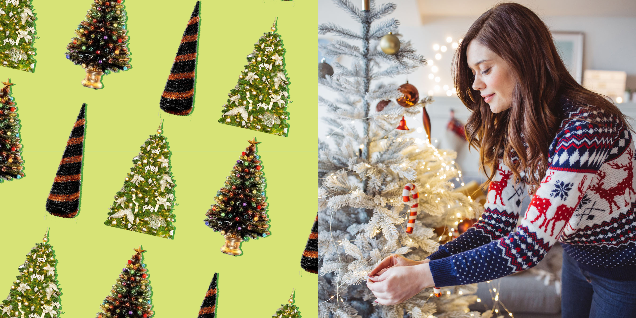 at home artificial christmas trees