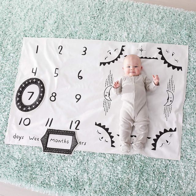 16 Best Baby Milestone Blankets 2022 - Monthly Baby Blankets