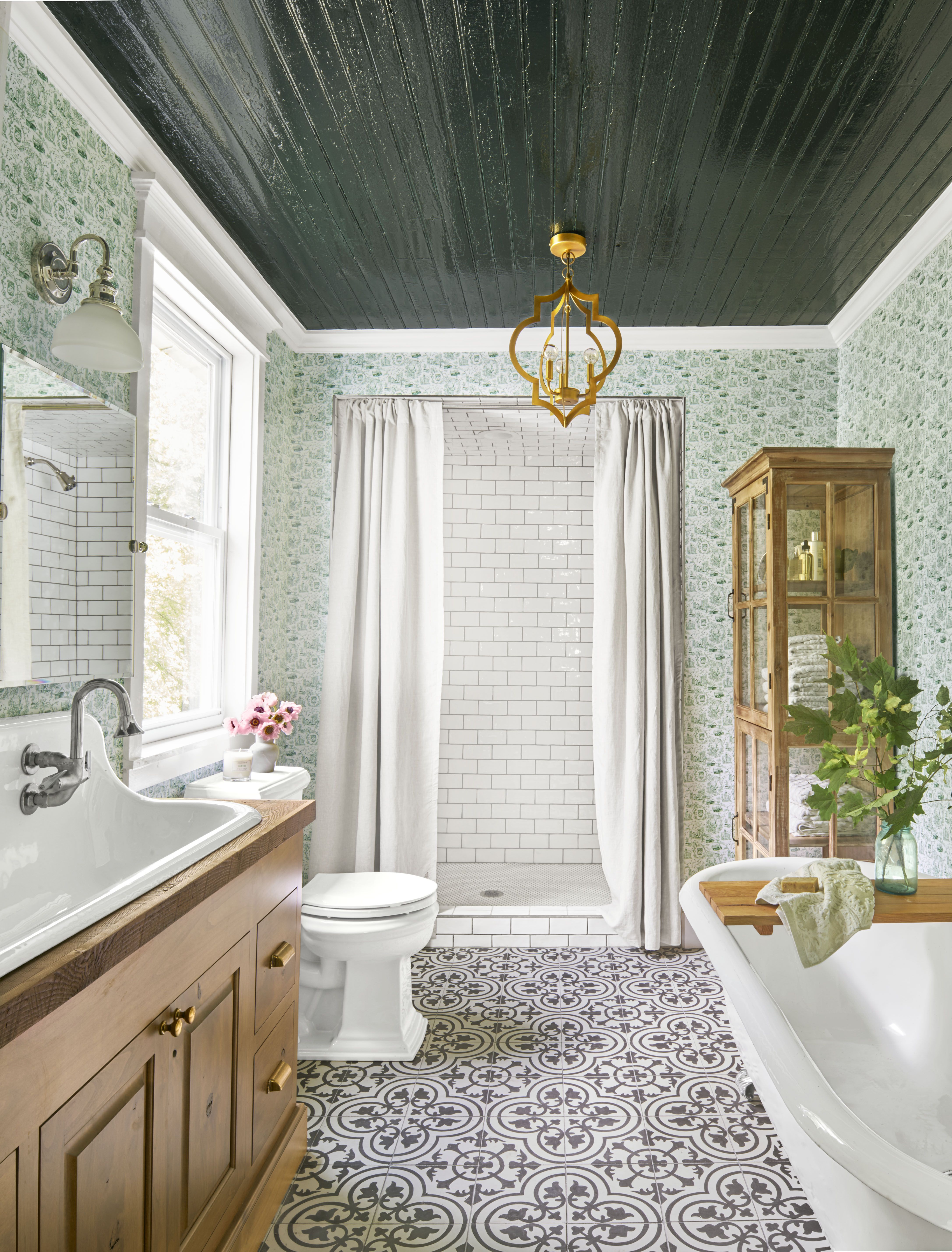 marble top bathroom storage