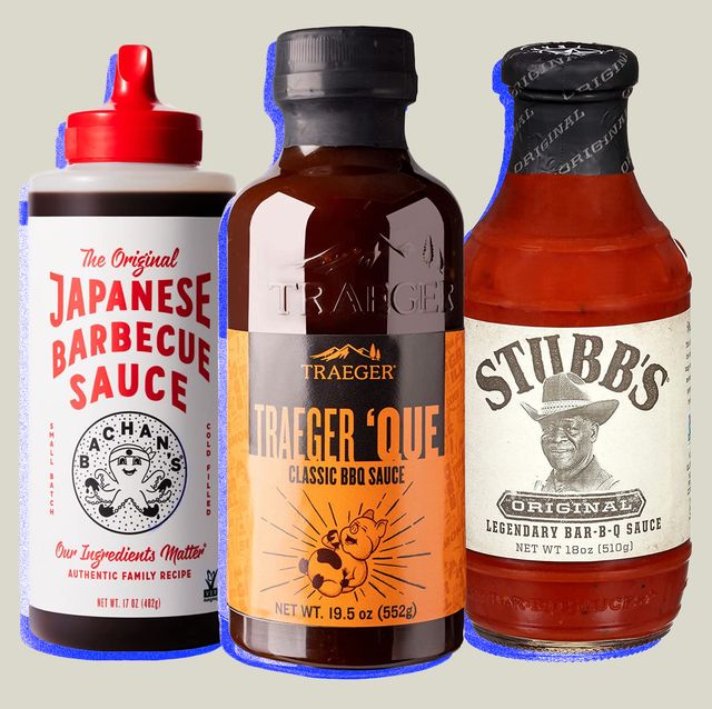 collage of three bbq sauces