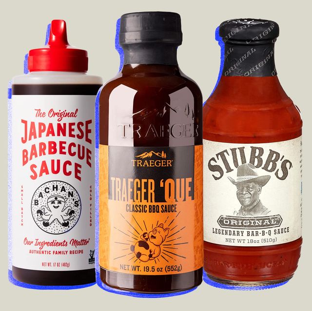 collage of three bbq sauces
