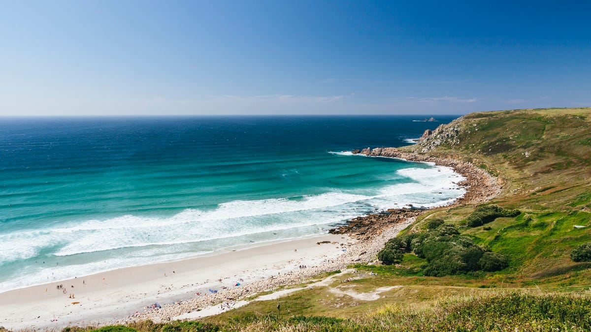 Best Beaches In Cornwall Map The Best Beaches In Cornwall | Cornwall Beaches