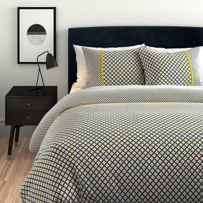 best bedding to shop now for every bed Dotty Grey Cotton Mix Duvet Set in 2020