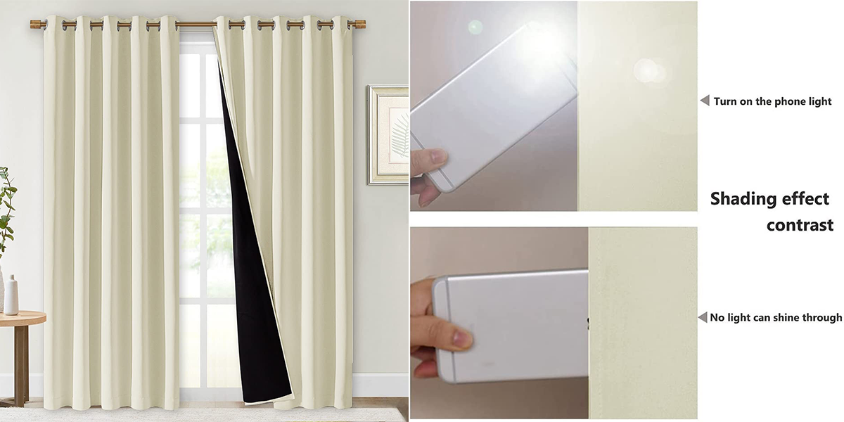 cheap light blocking curtains