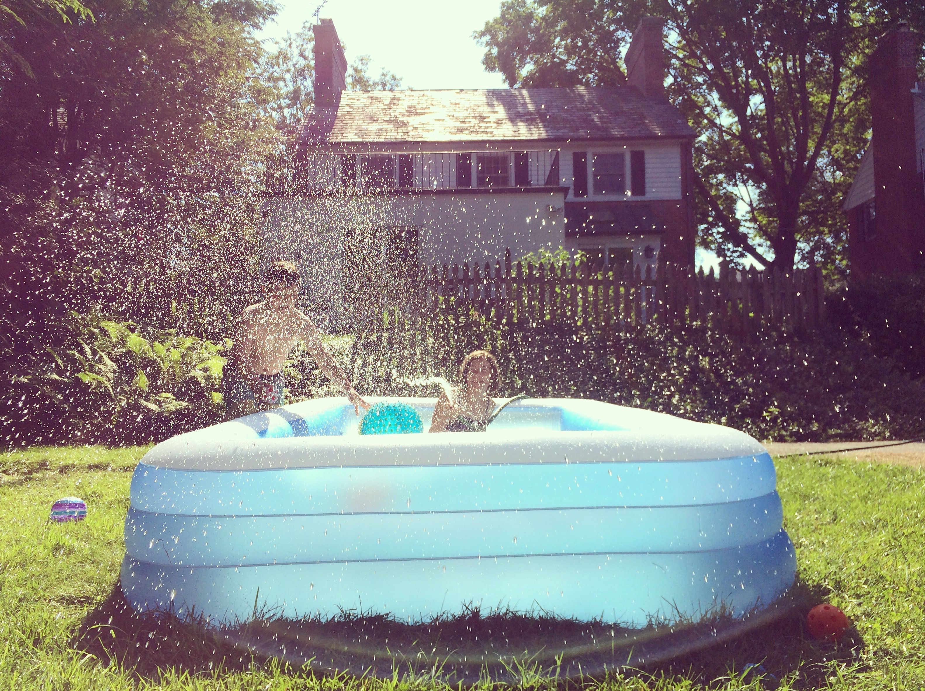 cute inflatable pool