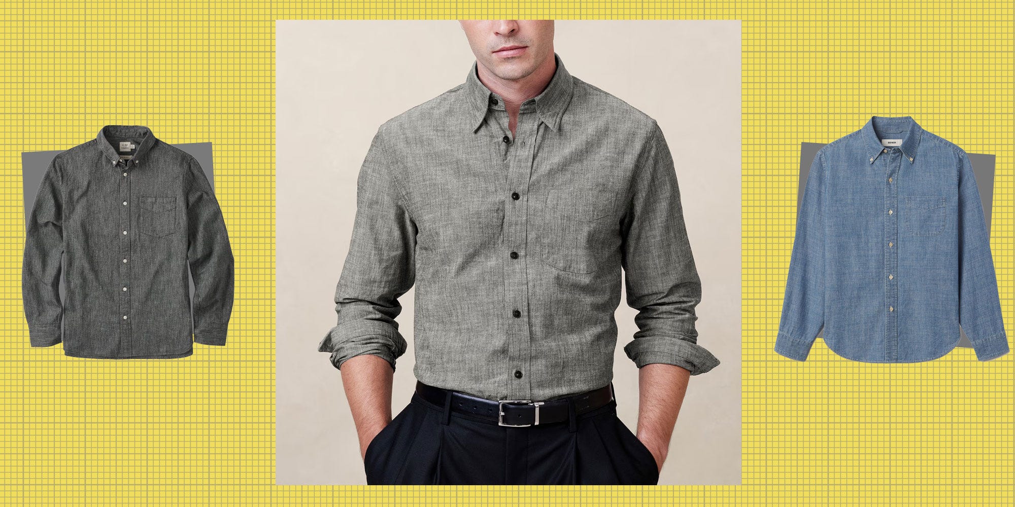 Swap Your T-Shirt With One of These Chambray Shirts