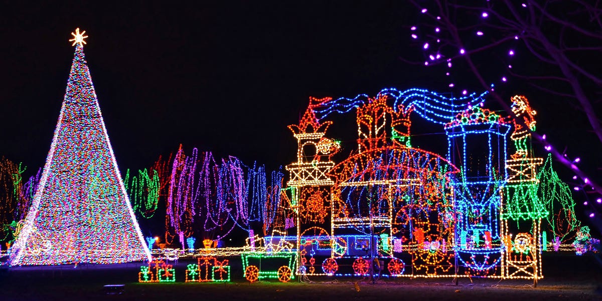 Christmas Lights Near Me Best Holiday Light Shows in the U S 