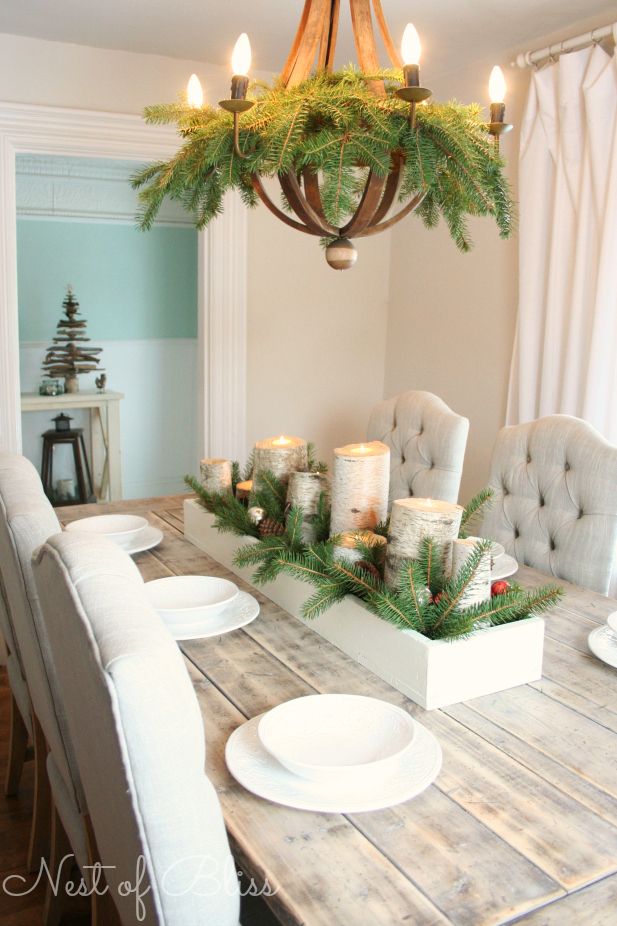Dining Room Table Centerpiece, Round Table Decorations