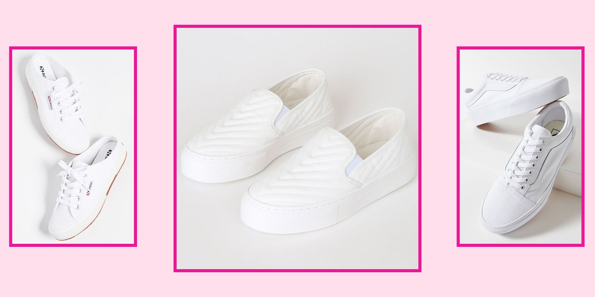 Classic White Sneakers for Teens