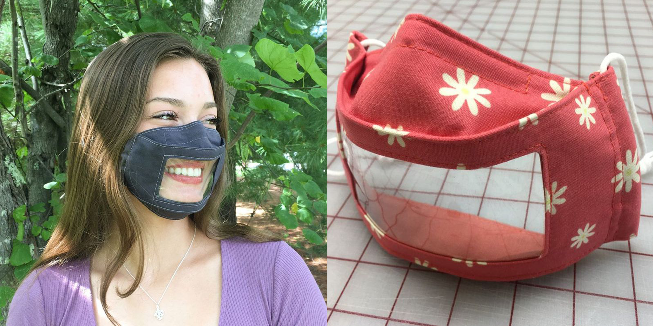 Details about   Durable Mask Face Shield Combine Transparent Face Mask Lip Reading Mask 1PCS USA 