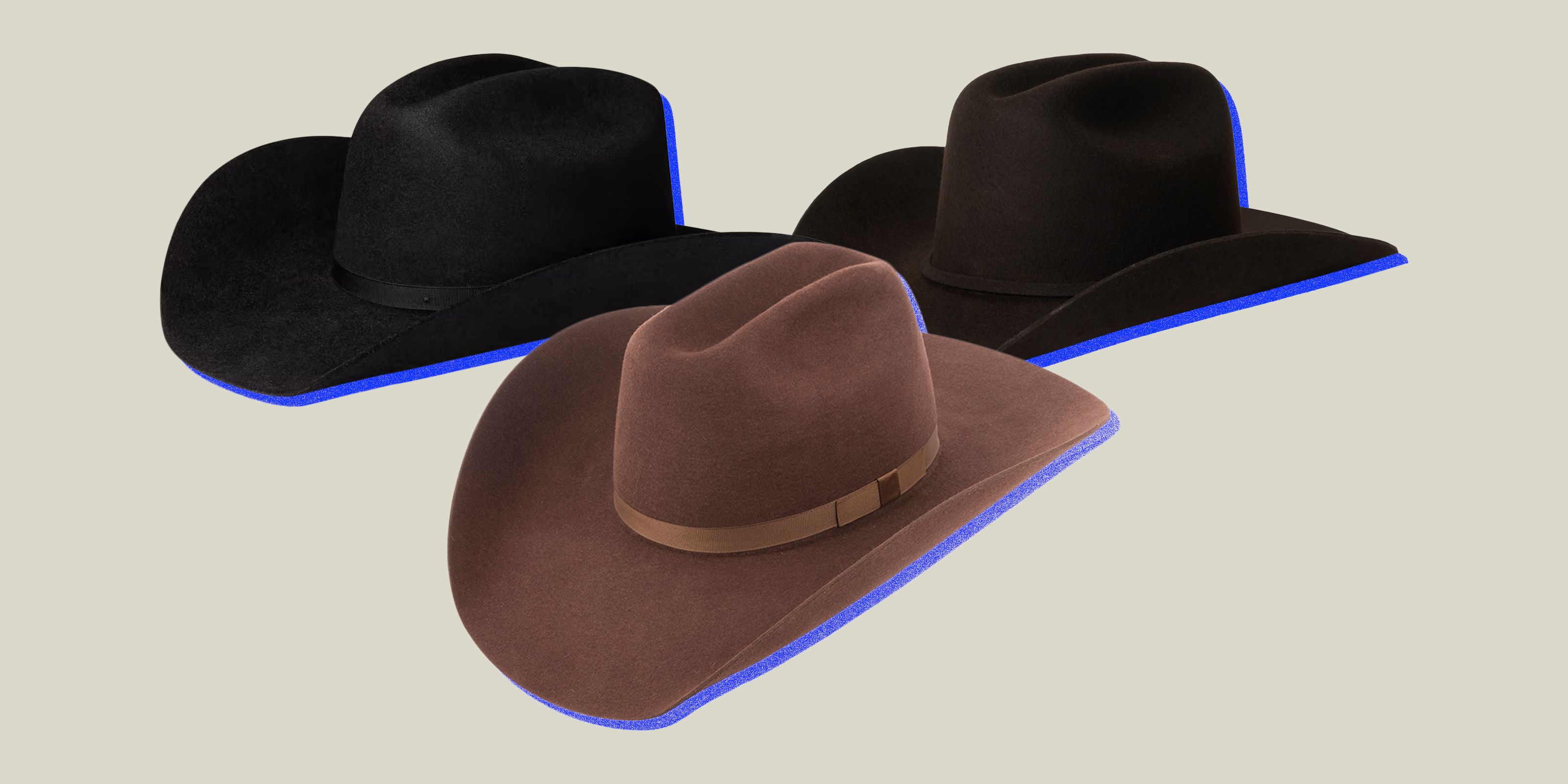 types of mens cowboy hats