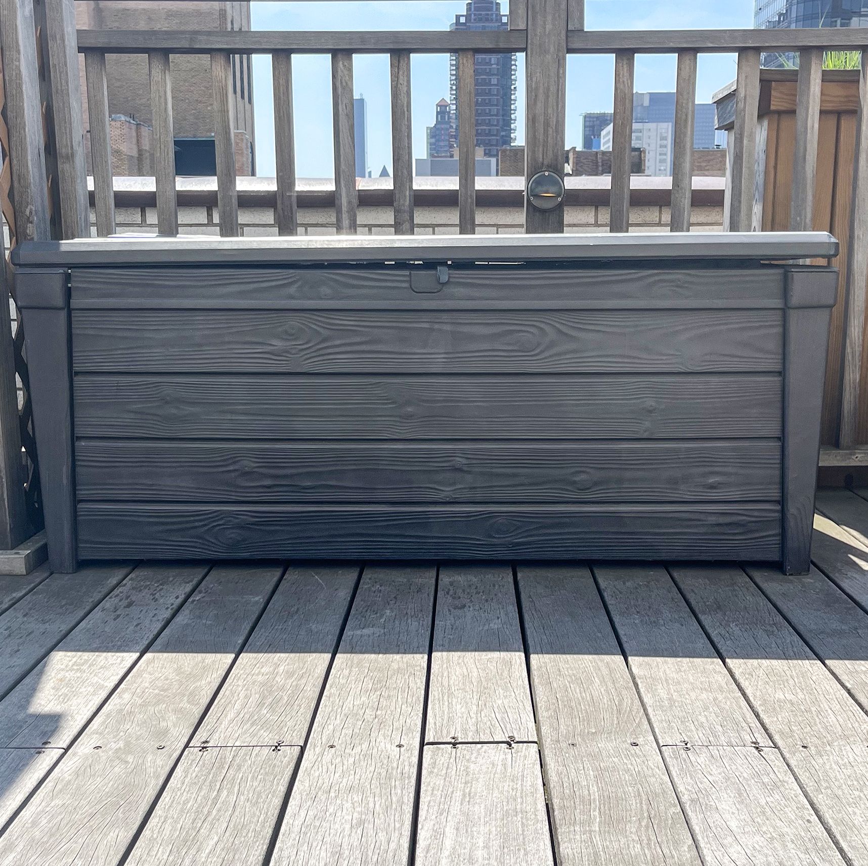 Prepping Your Patio for Summer? These Deck Boxes Neatly Store Outdoor Cushions, Pool Gear, Toys, and More