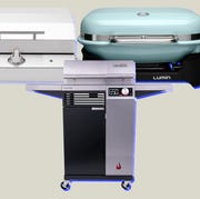 collage of three grills
