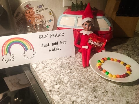 elf on the shelf ideas crazy