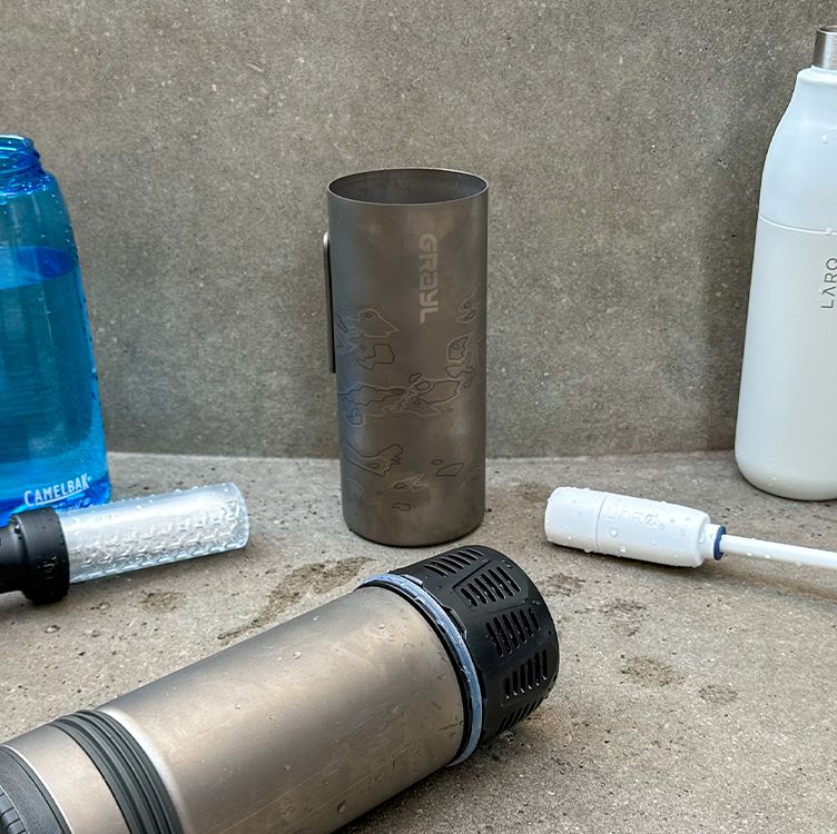 You Don't Need A Mountain Spring With These Filtered Water Bottles