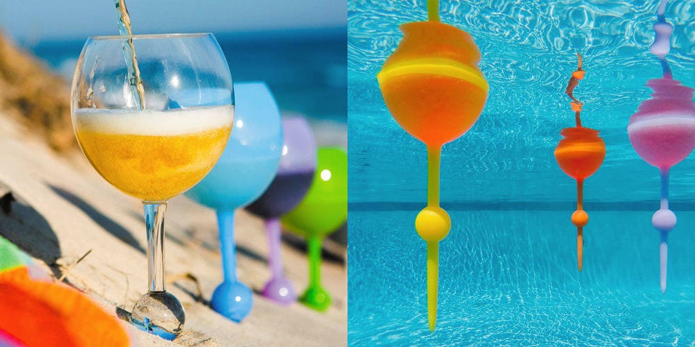 5 Best Floating Wine Glasses Wine Glasses That Float In Pool, Hot