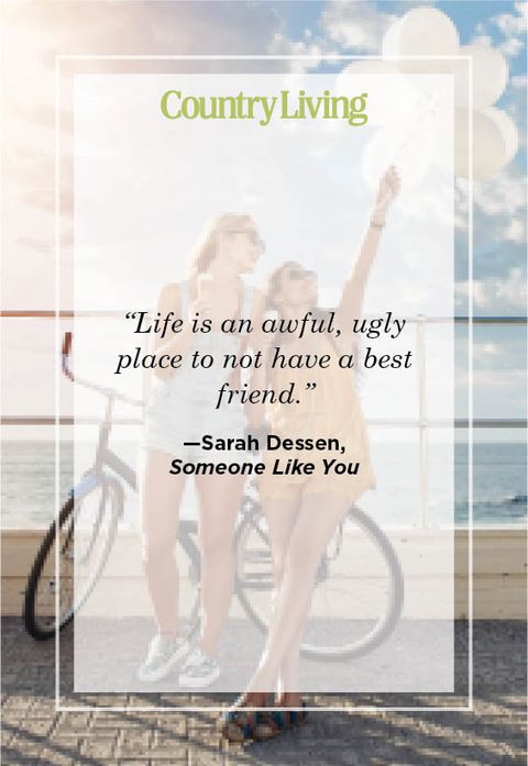“life is an awful, ugly place to not have a best friend” —sarah dessen,  someone like you