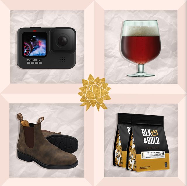 best gifts for brothers including blk and bold coffee, gopro cameras, fitbit charge 5s, chelsea boots, beer glasses, and more