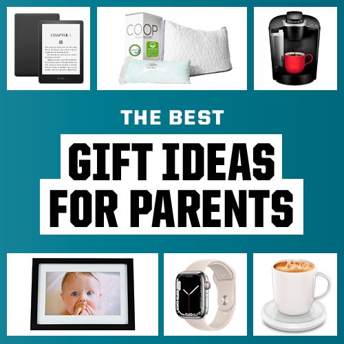 best gifts for parents including massagers, ring cameras, smart thermostats, irobot vacuums, apple watches, digital picture frames, kindles, robes, vacuums, keurig k classic coffee makers, bestinnkits smart coffee sets, and more