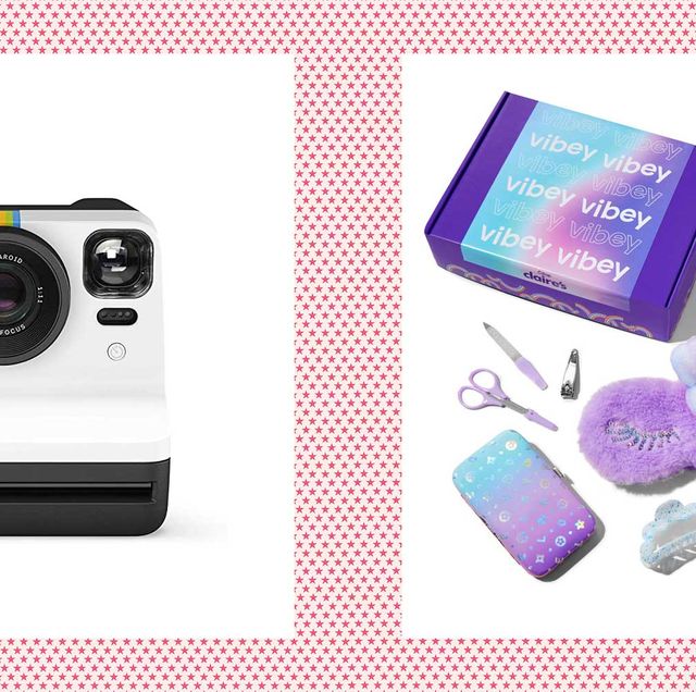 teen gifts 2022  polaroid now i type instant camera and claire's vibeydrop fall 2022 subscription box