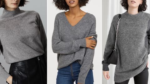 Best grey jumpers - Pinterest says searches for grey jumpers are up 80% ...