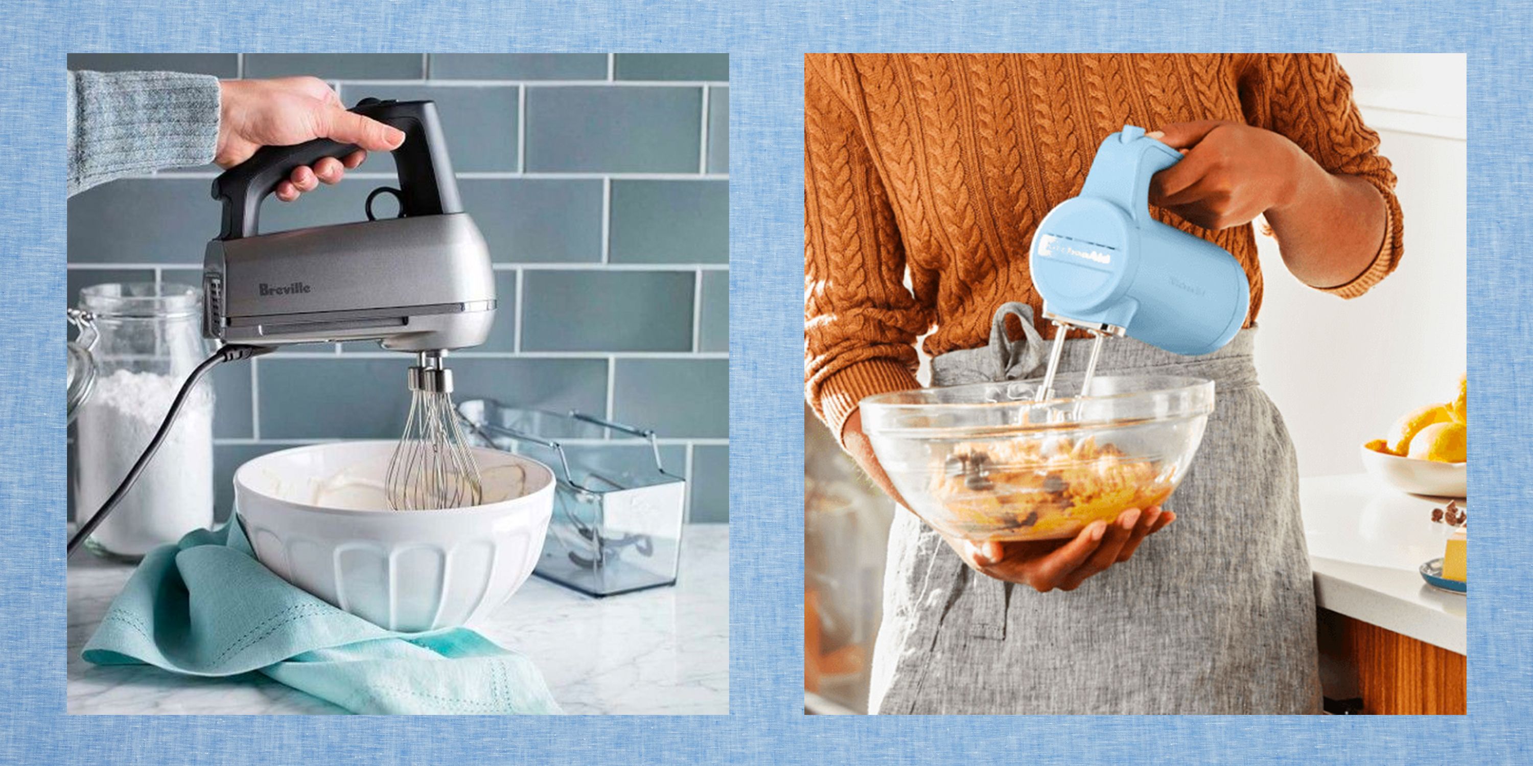 hand shaped mixers