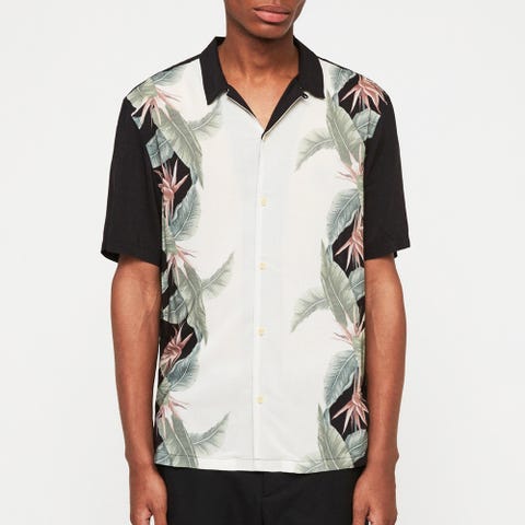 club monaco hawaiian shirt