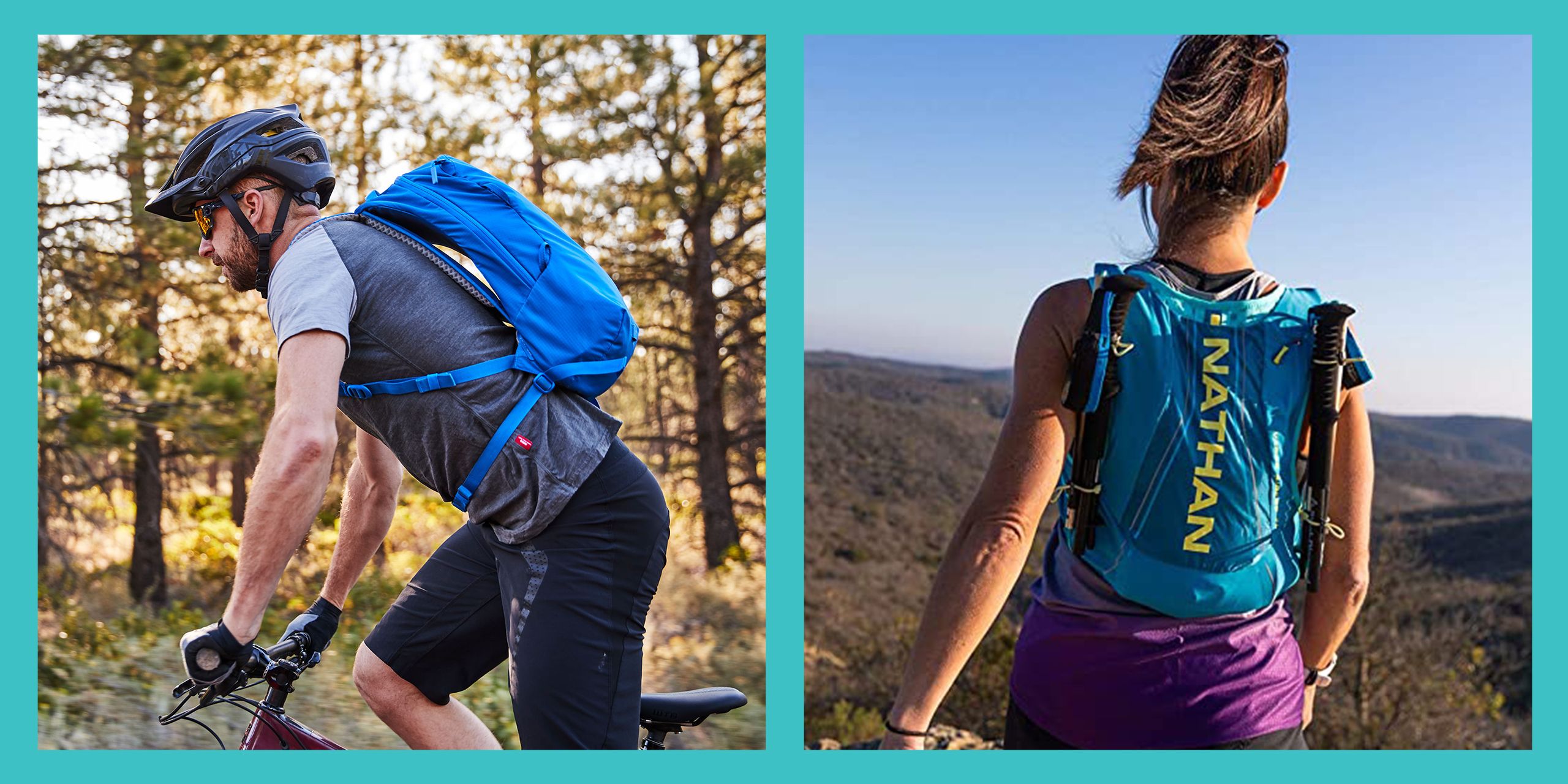 Nylon Backpack Water Bags with Capacity of 2l-4l for Hiking Riding Climbing Outdoor Sports 