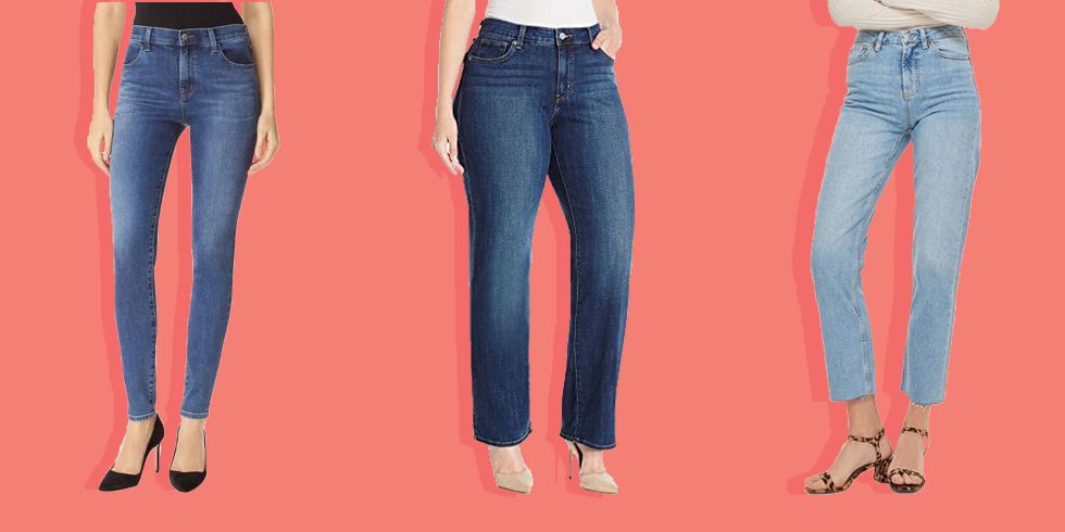 JESPER Women High Waist Stretch Curvy Jeans Casual Leggings Skinny Fitness Pants