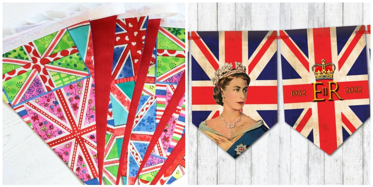 Best bunting for celebrating the Queen's Platinum Jubilee