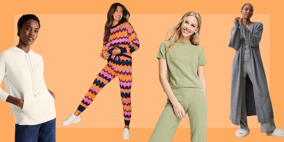 Best knitted loungewear - Knitted loungewear set for women