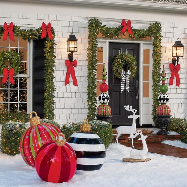 large christmas ball ornaments