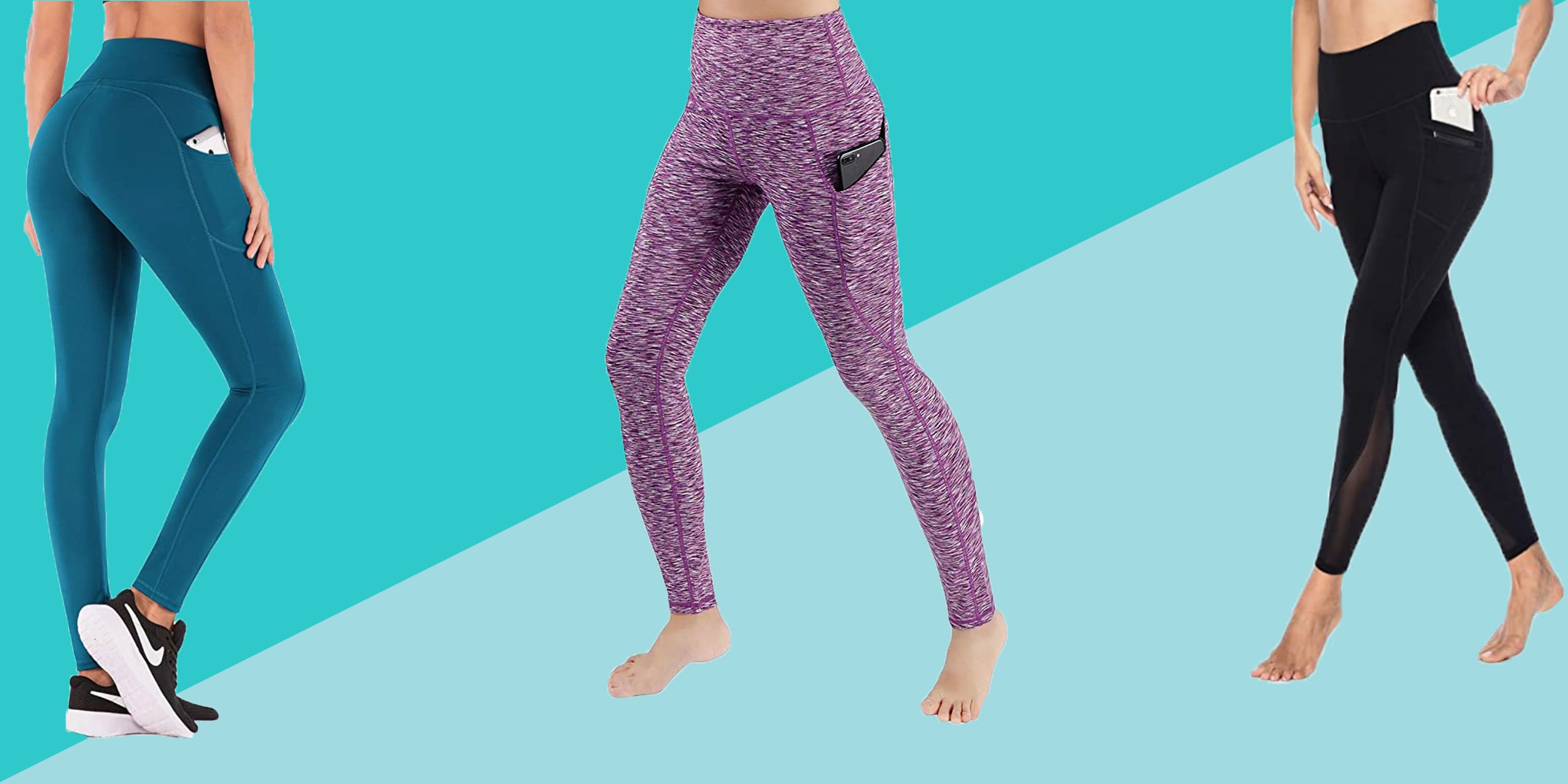 workout tights with phone pocket