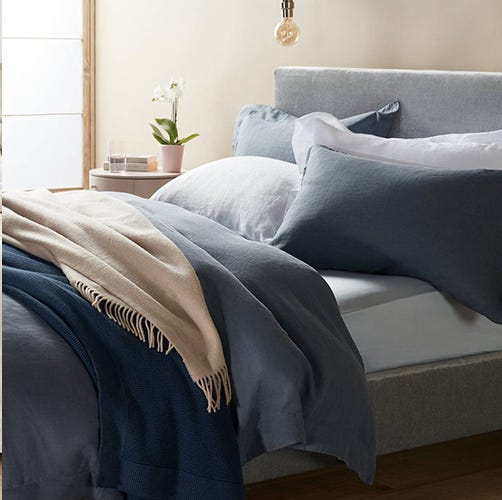 The best linen bedding - linen bed sheets